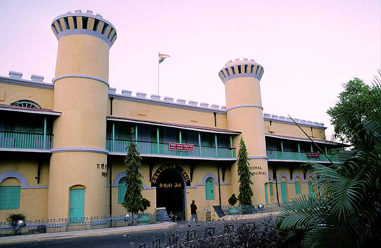  Das Gefängnis Cellular Jail in der Hauptstadt Port Blair