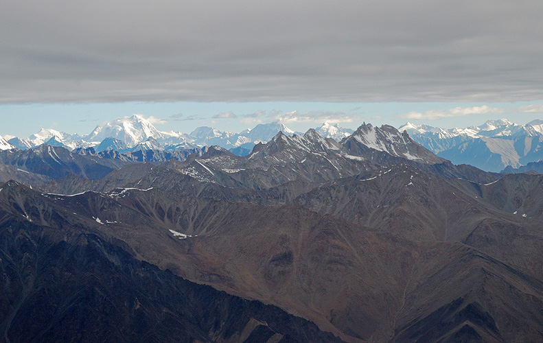  Flug über den hohen Himalaya
