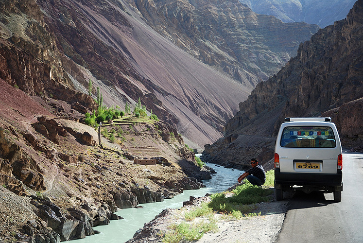 Ausflug ins Tal des Zanskar-Flusses - Ladakh 07