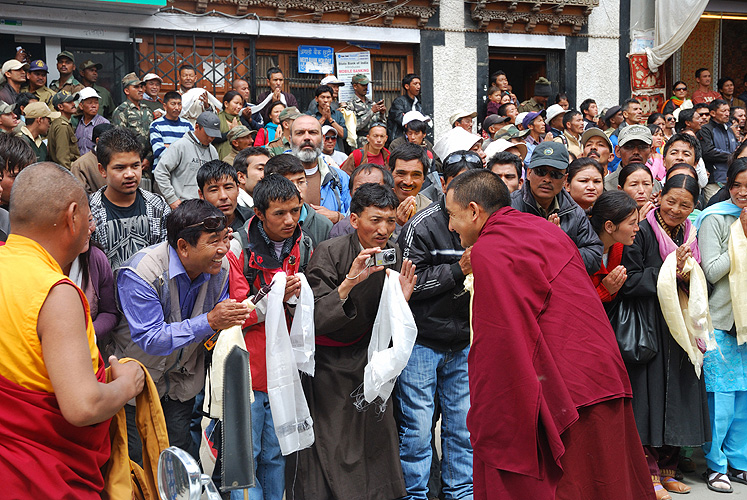 Buddhistische Mönche genießen großen Respekt - Ladakh 18