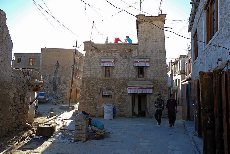 Gasse in der Altstadt von Leh  - Ladakh 26