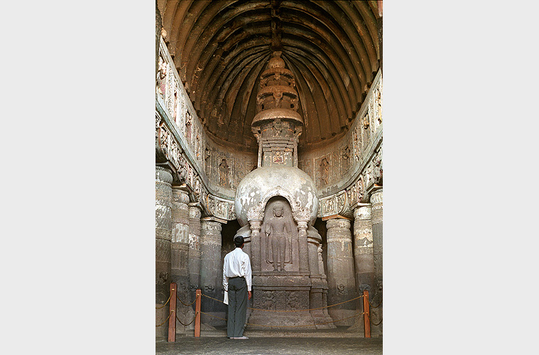 Buddhistischer Höhlentempel in Ajanta, Maharashtra - Geschichte 20