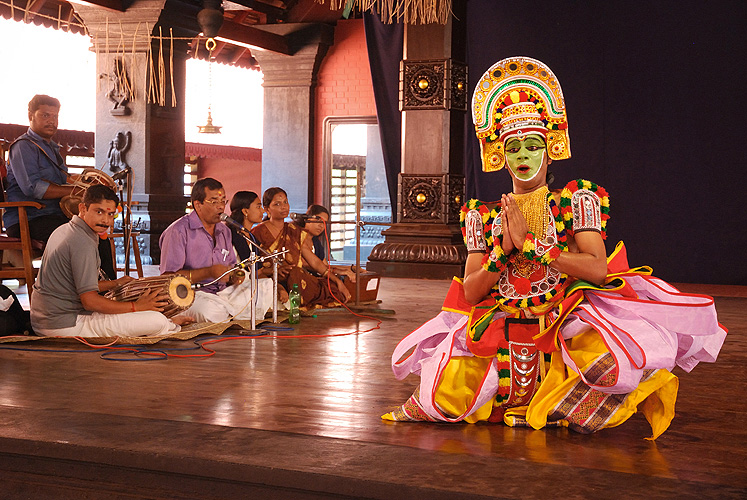 Traditionelles Tanzdrama in Kerala