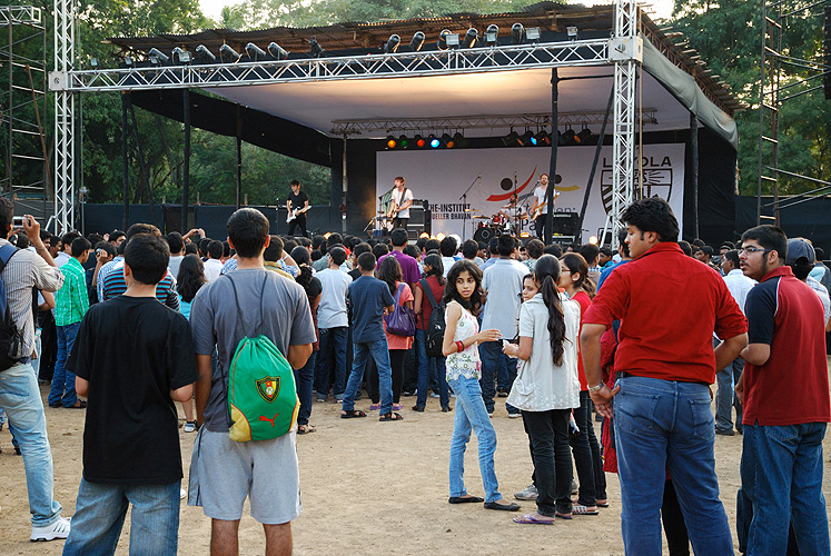Rock-Konzert in Pune