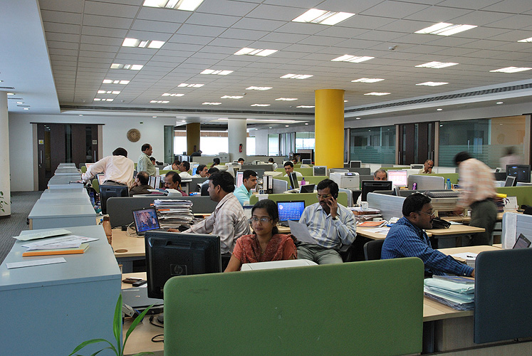 Großraumbüro für Software-Entwickler, Pune