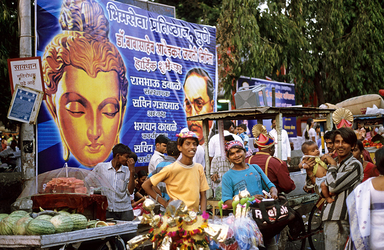 Fröhliche Gesichter beim Dalit-Fest in Pune - Dalits 09