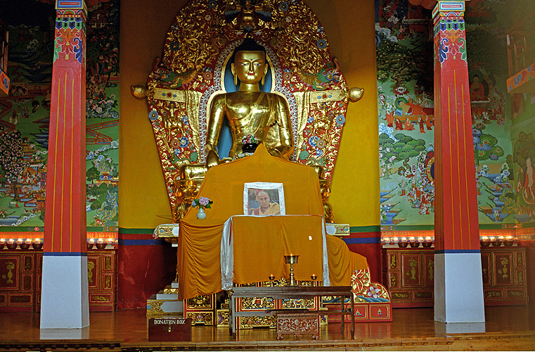 Tibetischer Tempel in Dharamsala, Nordindien