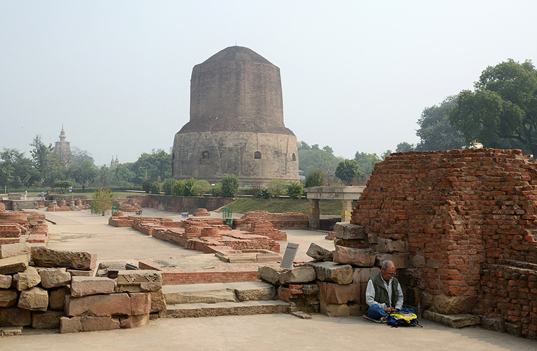 Der große Stupa in Sarnath