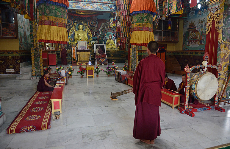 Tibetische Gebetshalle, Bodh Gaya