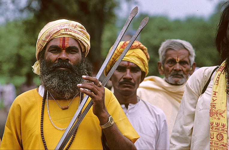 Sadhus, hinduistische Wandermönche 